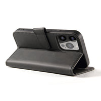 iPhone 15 Pro Max - Magnet Flip Case (Black) - MIZO.at