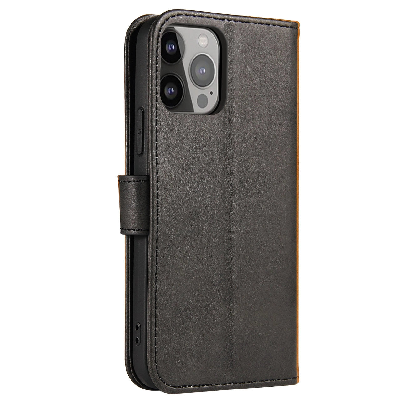 iPhone 15 Pro Max - Magnet Flip Case (Black) - MIZO.at