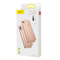 iPhone Xs Max 0,3 mm gebogener T-Glass-Rückschutz Gold (SGAPIPH65-BM0V)