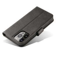 iPhone 15 Pro - Magnet Flip Case (Black) - MIZO.at