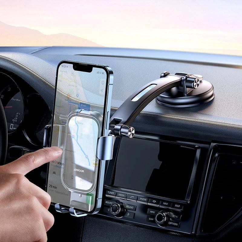 Joyroom JR-ZS310 Gravity Car Mount | Secure Phone Hold, Universal Fit - MIZO.at