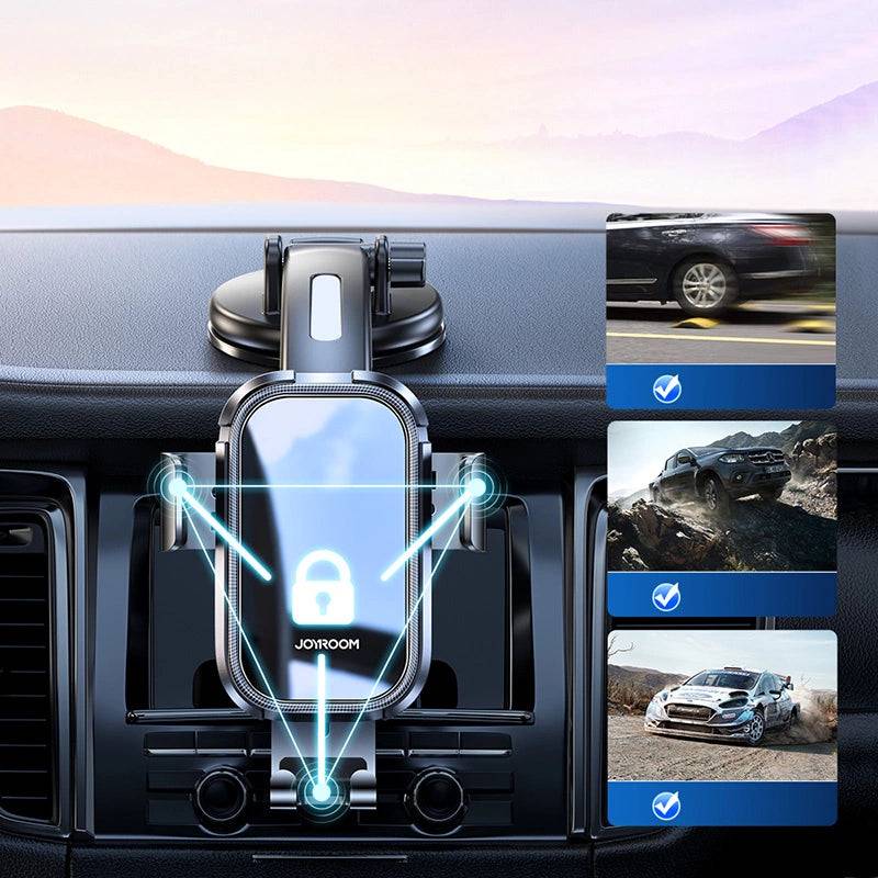 Joyroom JR-ZS310 Gravity Car Mount | Secure Phone Hold, Universal Fit - MIZO.at