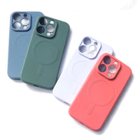 iPhone 14 Pro Max Silicone Case | Purple, MagSafe Compatible - MIZO.at