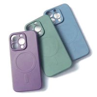 iPhone 15 MagSafe Silicone Case | Blue Color for Ultimate Protection - MIZO.at