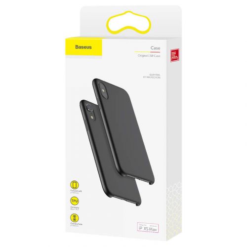 iPhone XS Max Case | Original LSR, Black, Durable Protection - MIZO.at