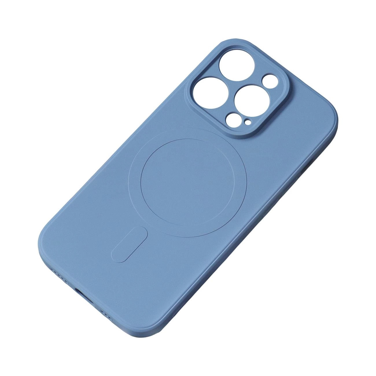 iPhone 14 Pro Max Silicone Case | Dark Blue, MagSafe Compatible - MIZO.at