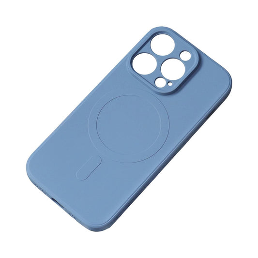 iPhone 14 Pro Max Silicone Case MagSafe - Dark Blue - MIZO.at