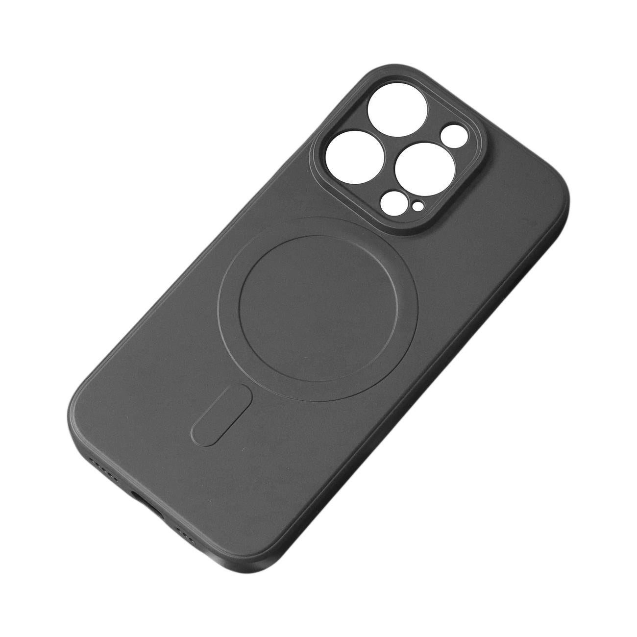 iPhone 14 Pro Max Silicone Case | Black, MagSafe Compatible - MIZO.at