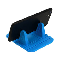 Universal Phone Stand | Soft Silicone, Blue, 120° Angle - MIZO.at