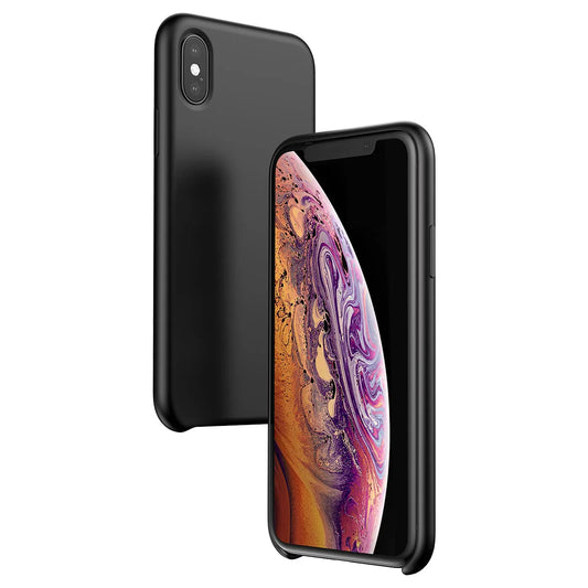 iPhone Xs Max Hülle Original LSR Schwarz (WIAPIPH65-ASL01)