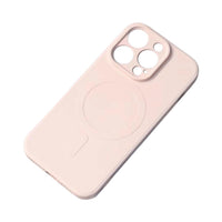 iPhone 15 MagSafe Silicone Case | Cream Color for Stylish Protection - MIZO.at