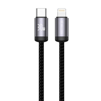 30W USB-C to Lightning PD Charging Cable - Jellico B27 - Black