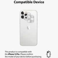 iPhone 12 Pro Camera Protector | Silver | Aluminum Lens Guard - MIZO.at