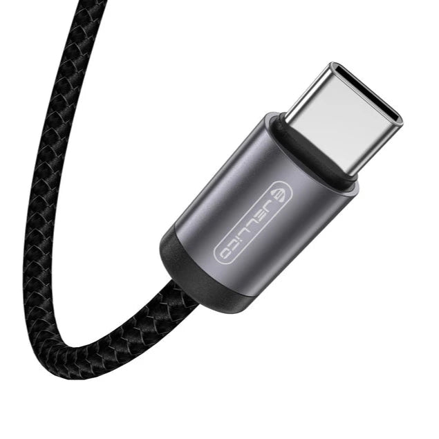 30W USB-C to Lightning PD Charging Cable - Jellico B27 - Black