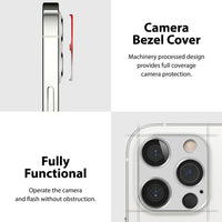 iPhone 12 Pro Camera Protector | Silver | Aluminum Lens Guard - MIZO.at