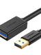 USB 3.0 Extension Cable - 2m (Black) - MIZO.at