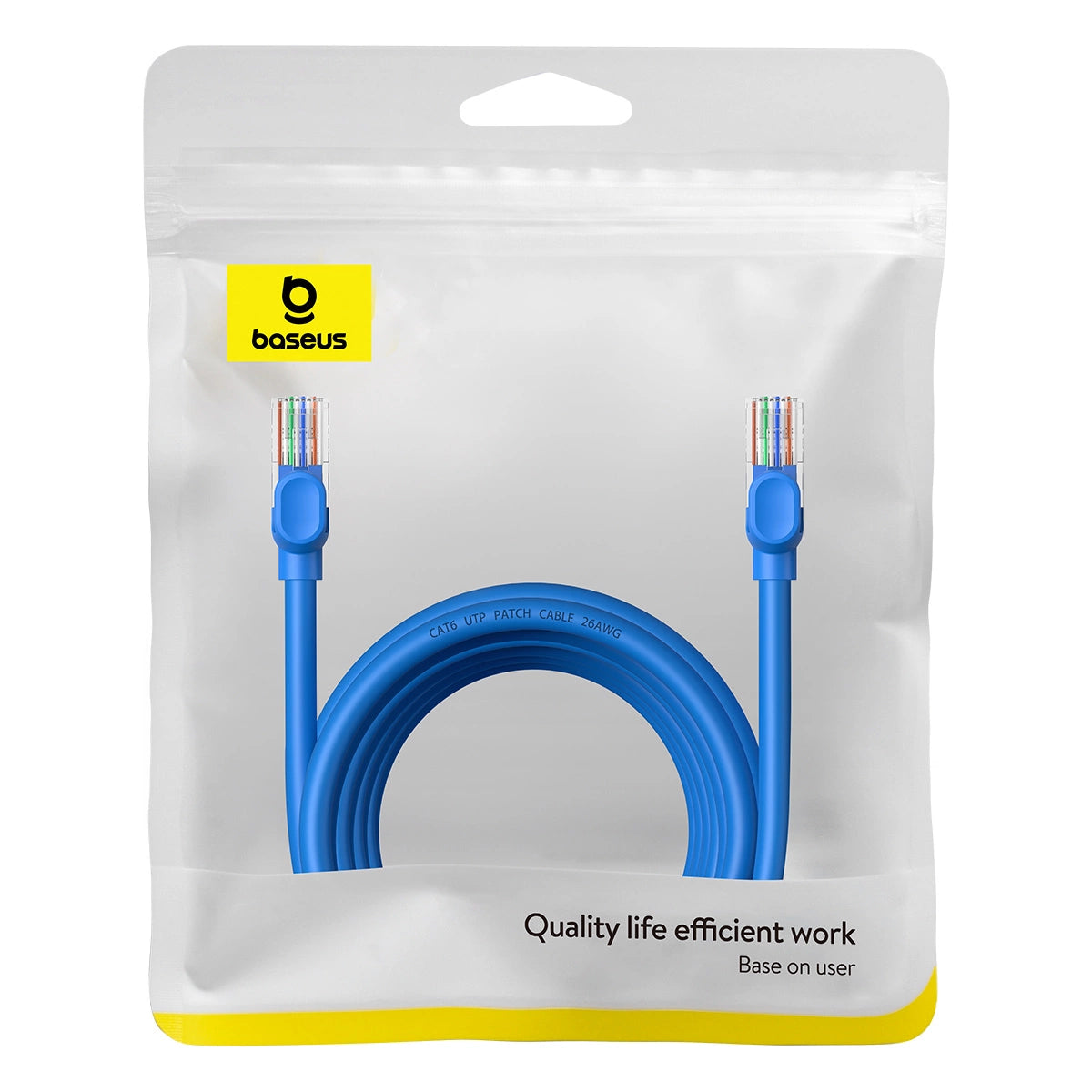 High Speed Cat 6 RJ-45 Lan Cable - Blue (5m) - MIZO.at