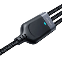 3in1 Multi-Use Cable - 30cm - Black - MIZO.at