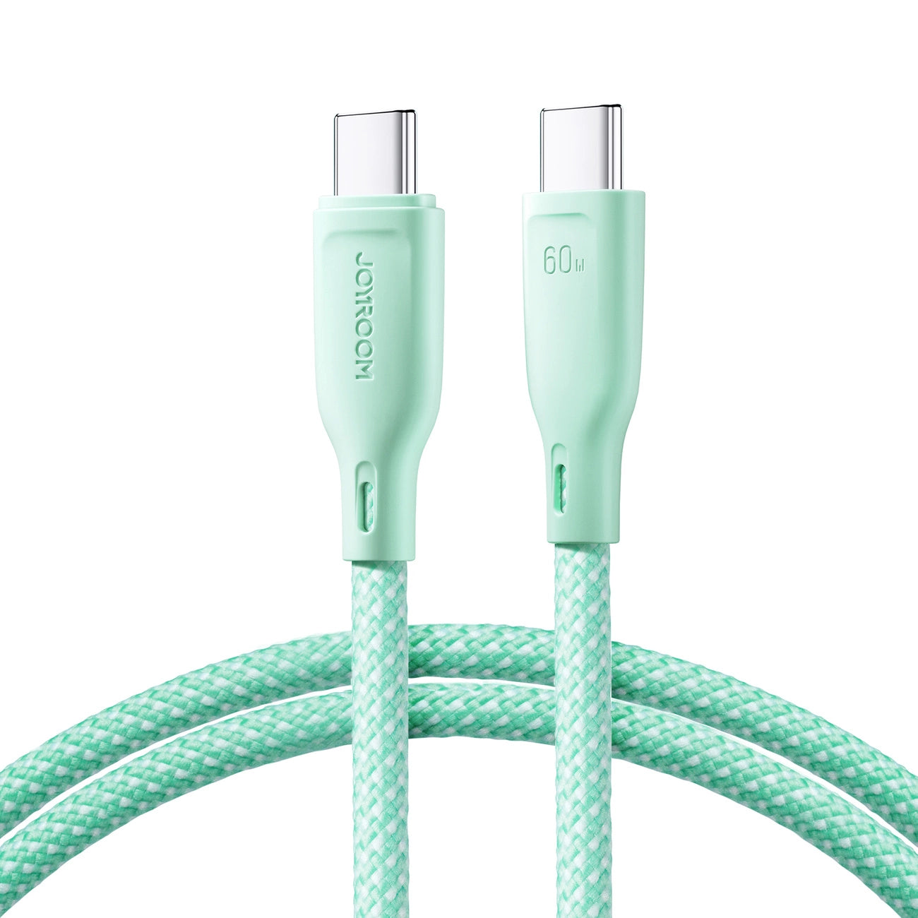 Joyroom 60W USB Type C 1M Cable - Green - MIZO.at