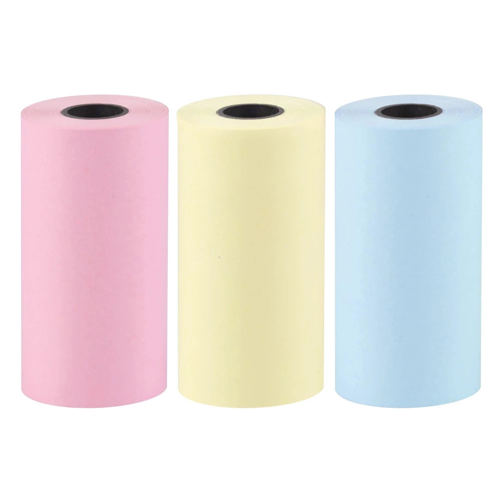 Colorful Paper Rolls for HURC9 Cat Mini Thermal Printer