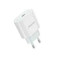 20W USB-C to USB-C Wall Charger - Jellico AK200 - White