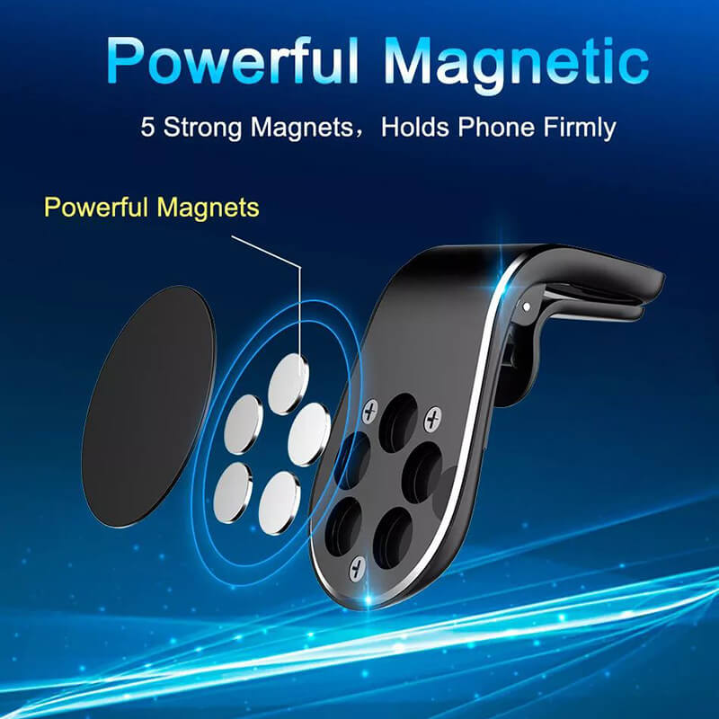 Magnetic Car Holder for Grille | Compact & Secure Grip - MIZO.at