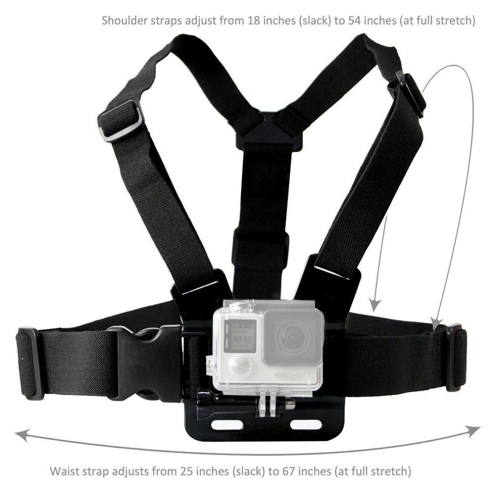 Chest Mount with Rotating Tripod and Phone Stand - MIZO.at