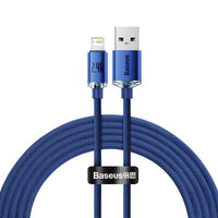 Lightning Crystal Shine Cable Series 2.4A 2m Blue (CAJY000103)