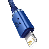 Lightning Crystal Shine Kabelserie 2,4 A 2 m Blau (CAJY000103)