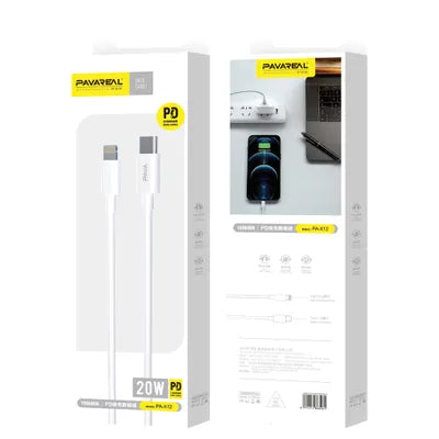 PAVAREAL Type C to Lightning Cable (White) - MIZO.at