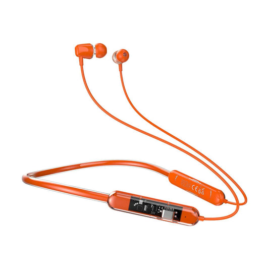 Bluetooth 5.3 Wireless Headphones - Orange - MIZO.at