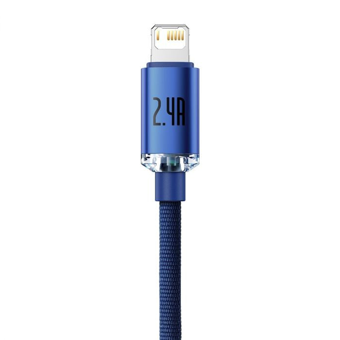 Lightning Crystal Shine Cable Series 2.4A 2m Blue (CAJY000103)