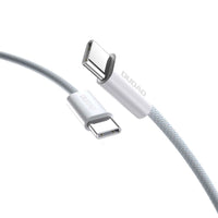 USB-C to USB-C Cable - Light Blue - 2M Long - MIZO.at