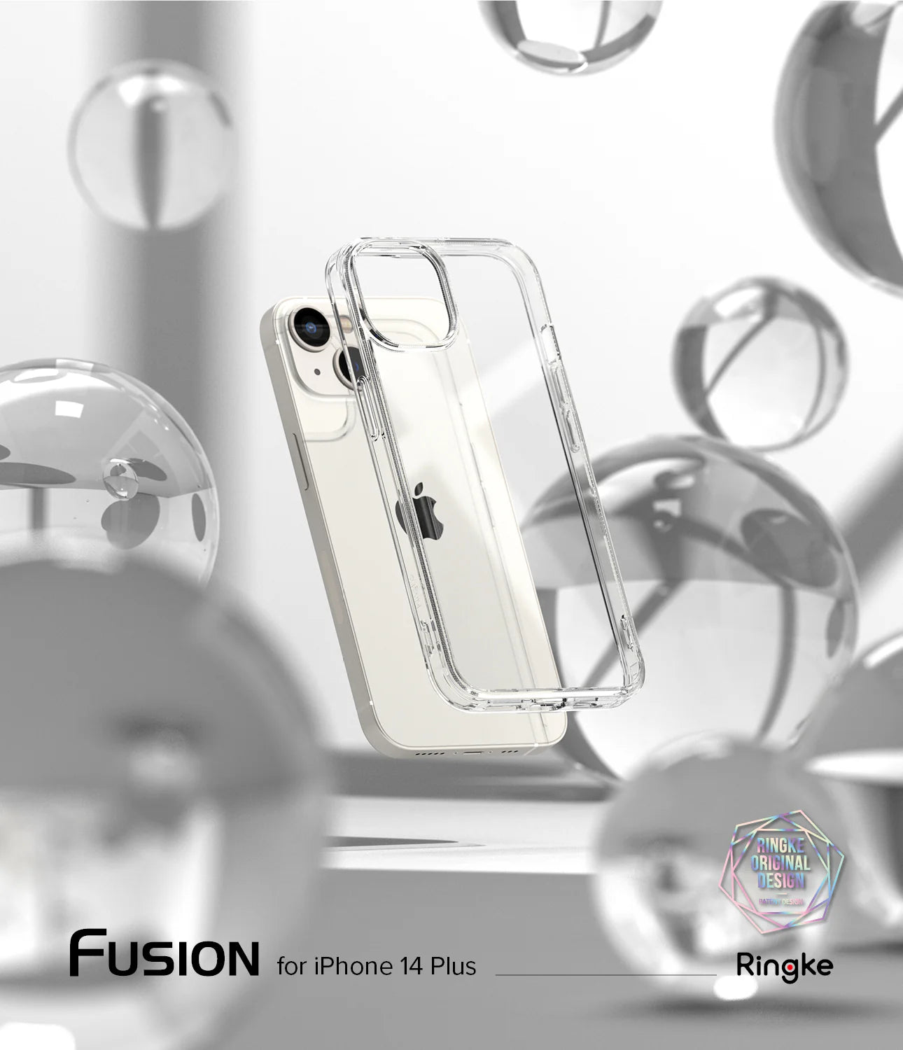 iPhone 14 Plus Case Fusion Matte Clear