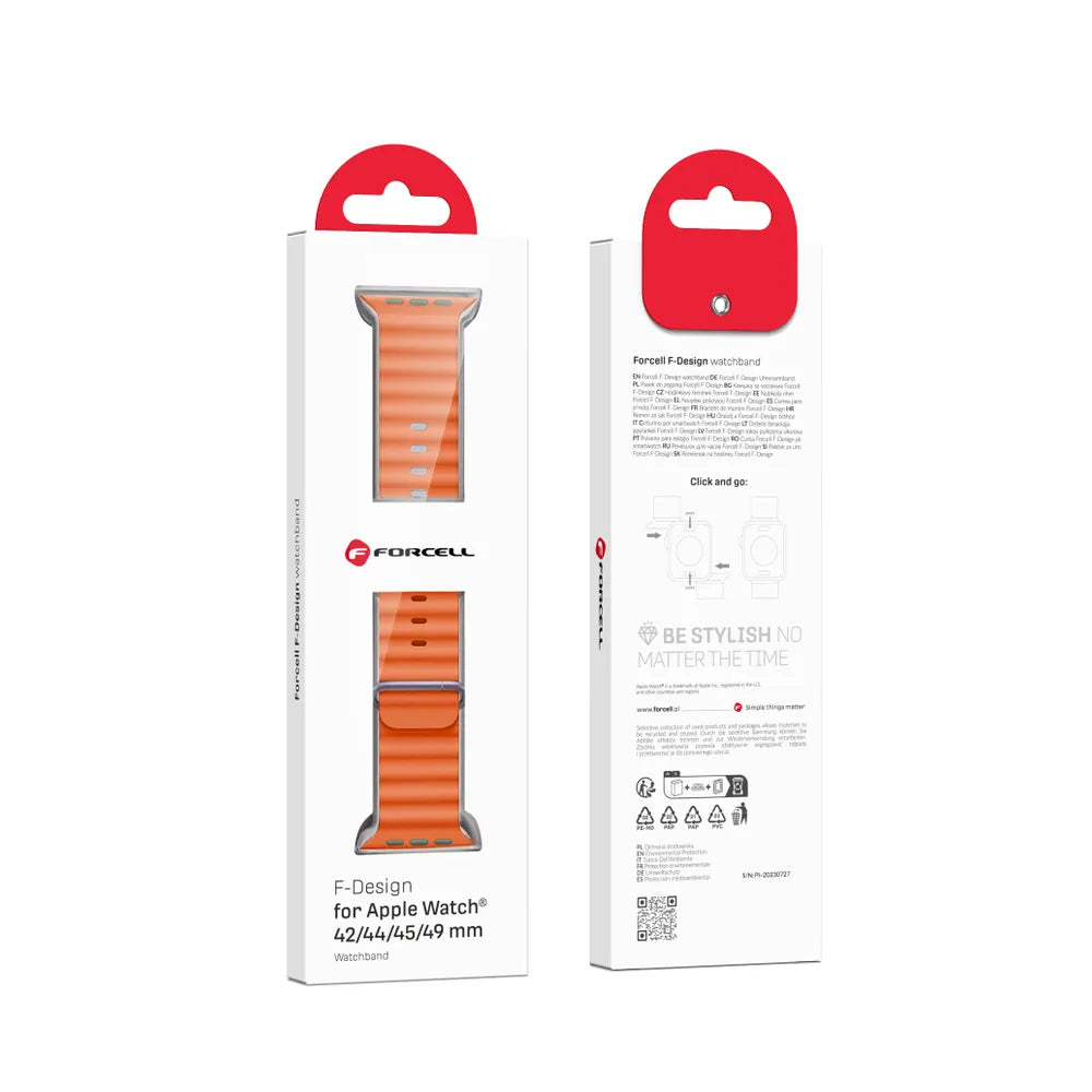 Apple Watch Strap 42/44/45/49mm - Orange - MIZO.at