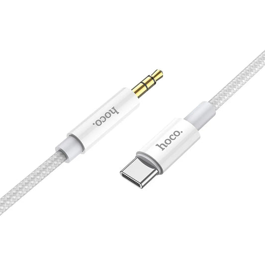 AUX Audio to Type C 1m - Silver - MIZO.at