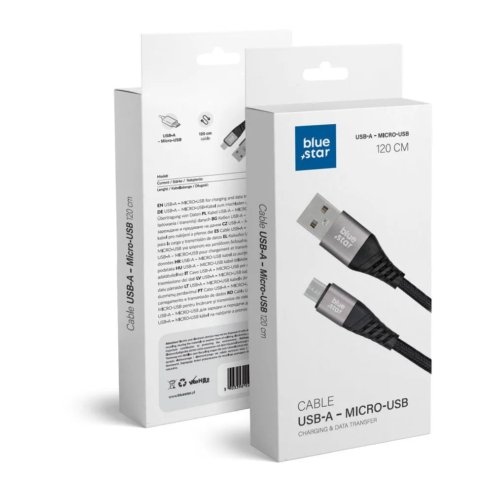 Micro USB Data & Charging Cable 1.2m - MIZO.at