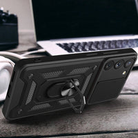 Samsung Galaxy S23 Hybrid Armor Camshield Case | Sliding Camera Cover - MIZO.at