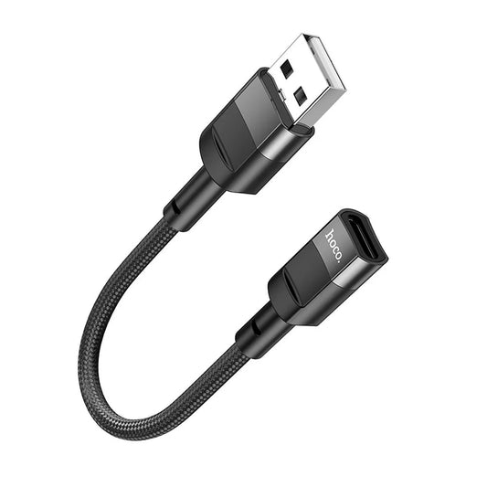 USB to Type C OTG Adapter 10cm - Black - MIZO.at