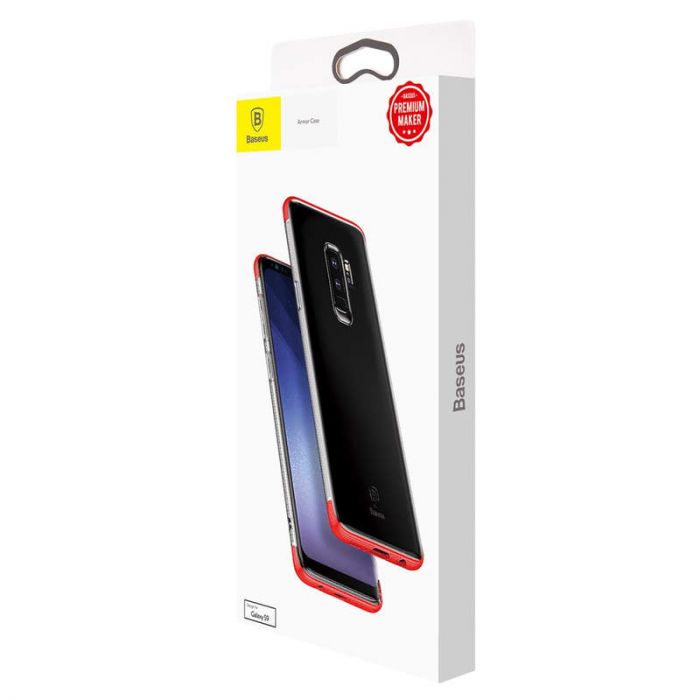 Samsung S9 Case | Armor Red Shockproof Cover - MIZO.at