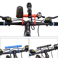 Bicycle handlebar extension black