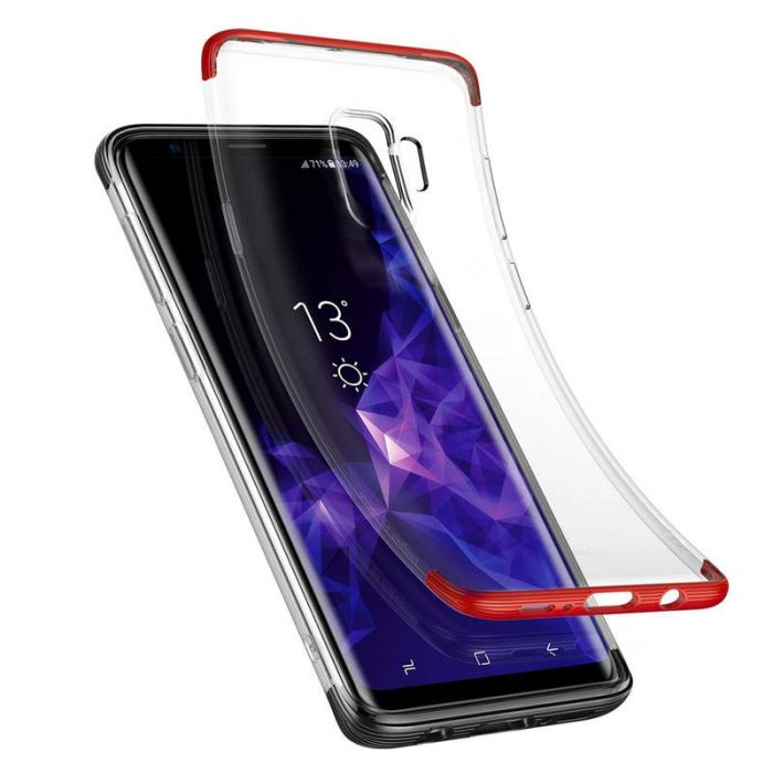 Samsung S9 Case | Armor Red Shockproof Cover - MIZO.at