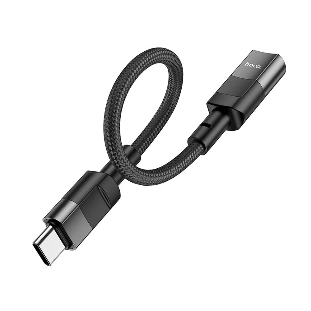 Lightning To Type C OTG Adapter 10cm - Black - MIZO.at