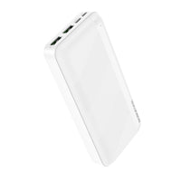 BOROFONE POWER BANK 20000MAH BJ27A PINDAR - 2XUSB - WHITE