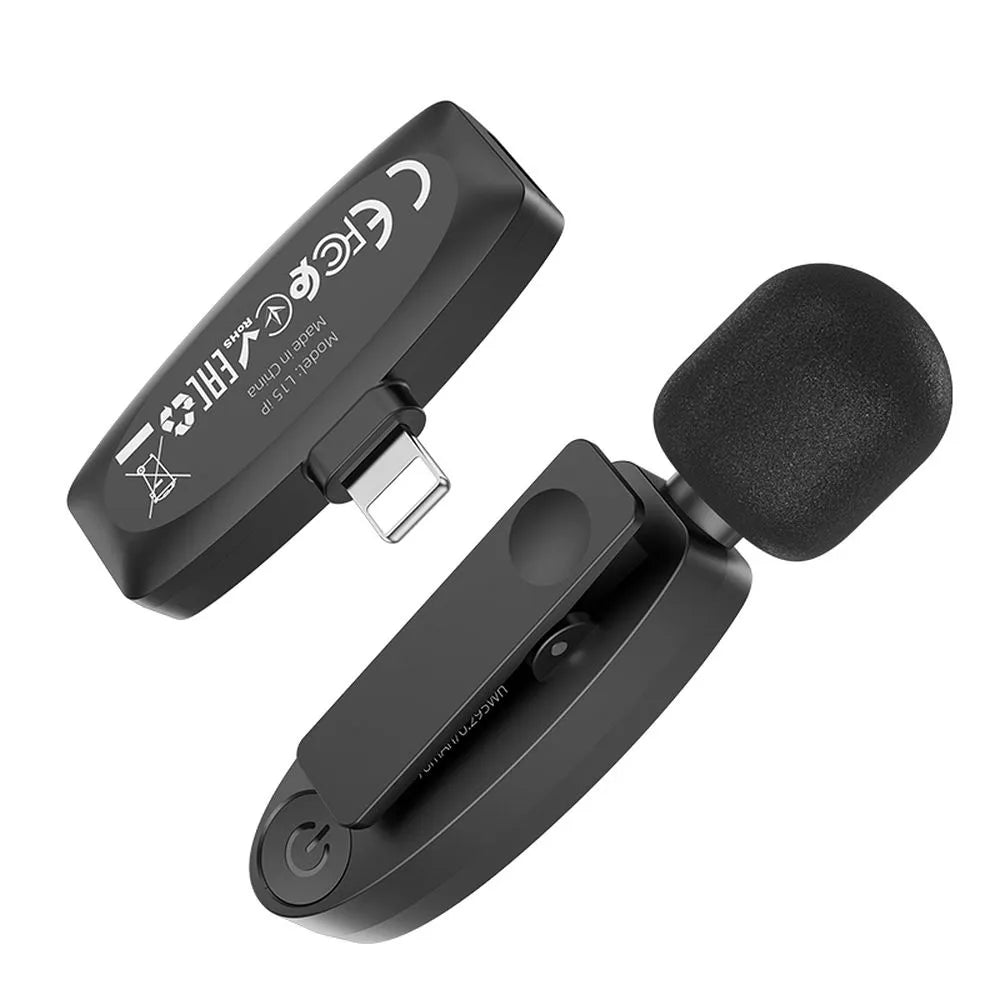 Wireless Microphone for iPhone Lightning - Black - MIZO.at