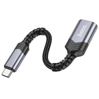 Hoco Type-C to USB 3.0 OTG Adapter | Fast Data Transfer | Black - MIZO.at