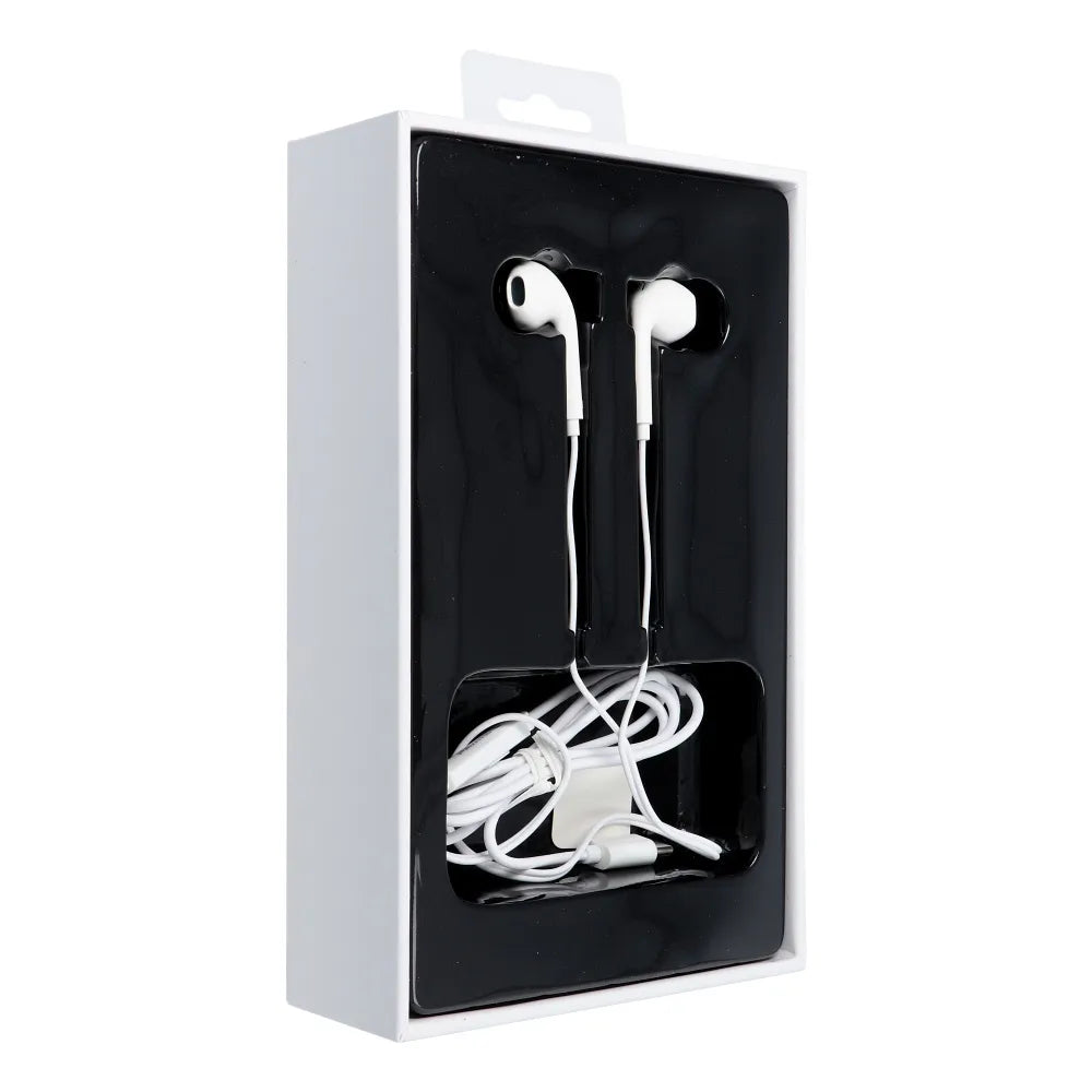 PAVAREAL Wired Earphones with Micro Type C - White - MIZO.at