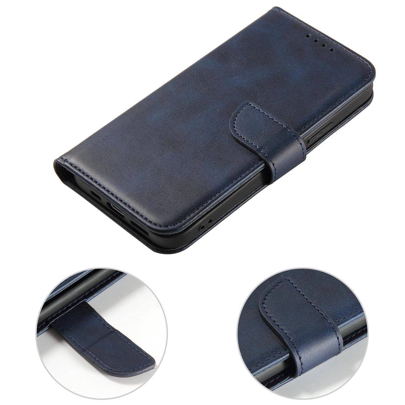 Samsung Galaxy S23 Magnet Case | Blue Wallet & Flip Cover - MIZO.at