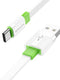 BOROFONE BX89 UNION-KABEL - USB AUF TYP C - 3A 1 METER WEISS-GRÜN