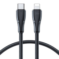 USB C – Lightning 20W Kabel zum schnellen Laden und zur Datenübertragung 0,25 m Schwarz